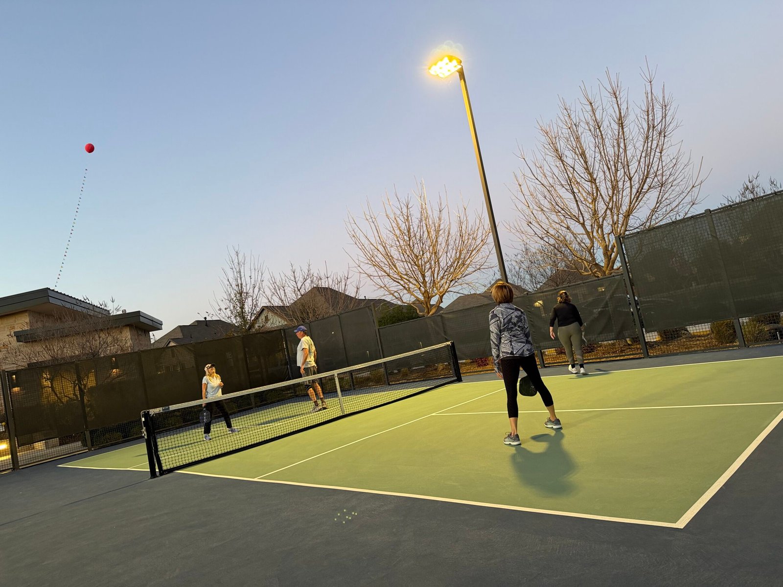 discovering pickleball for the first time