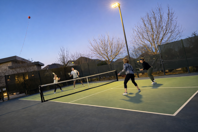 my first pickleball game